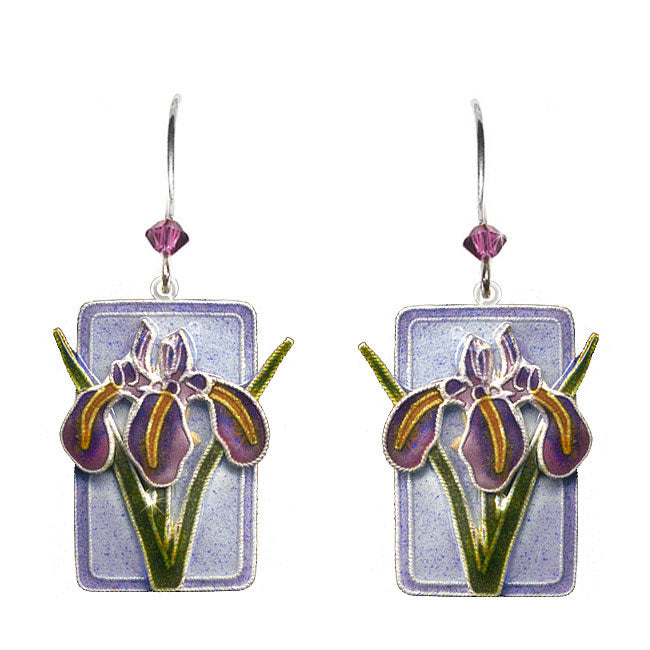  Iris Art Earrings 