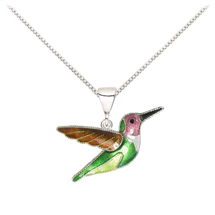  Anna's Hummingbird Necklace 