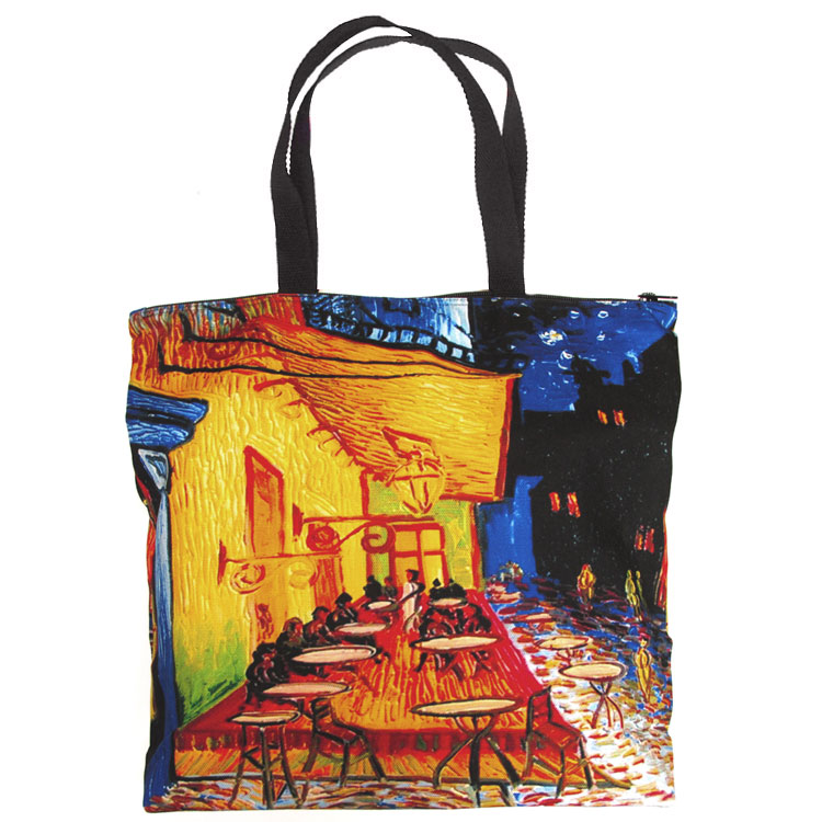  Van Gogh Cafe Tote Bag 