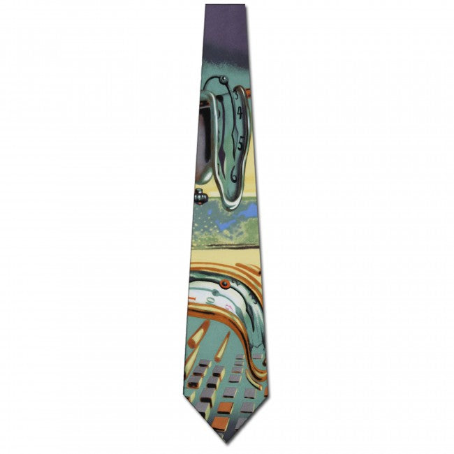  Dali's Persistence of Memory Art Necktie 