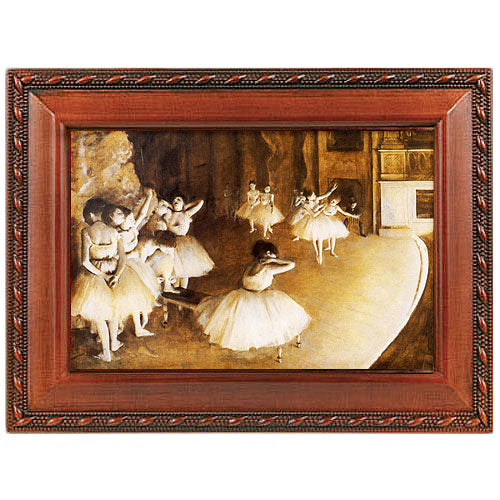  Edgar Degas Ballet Rehearsal Music Box 