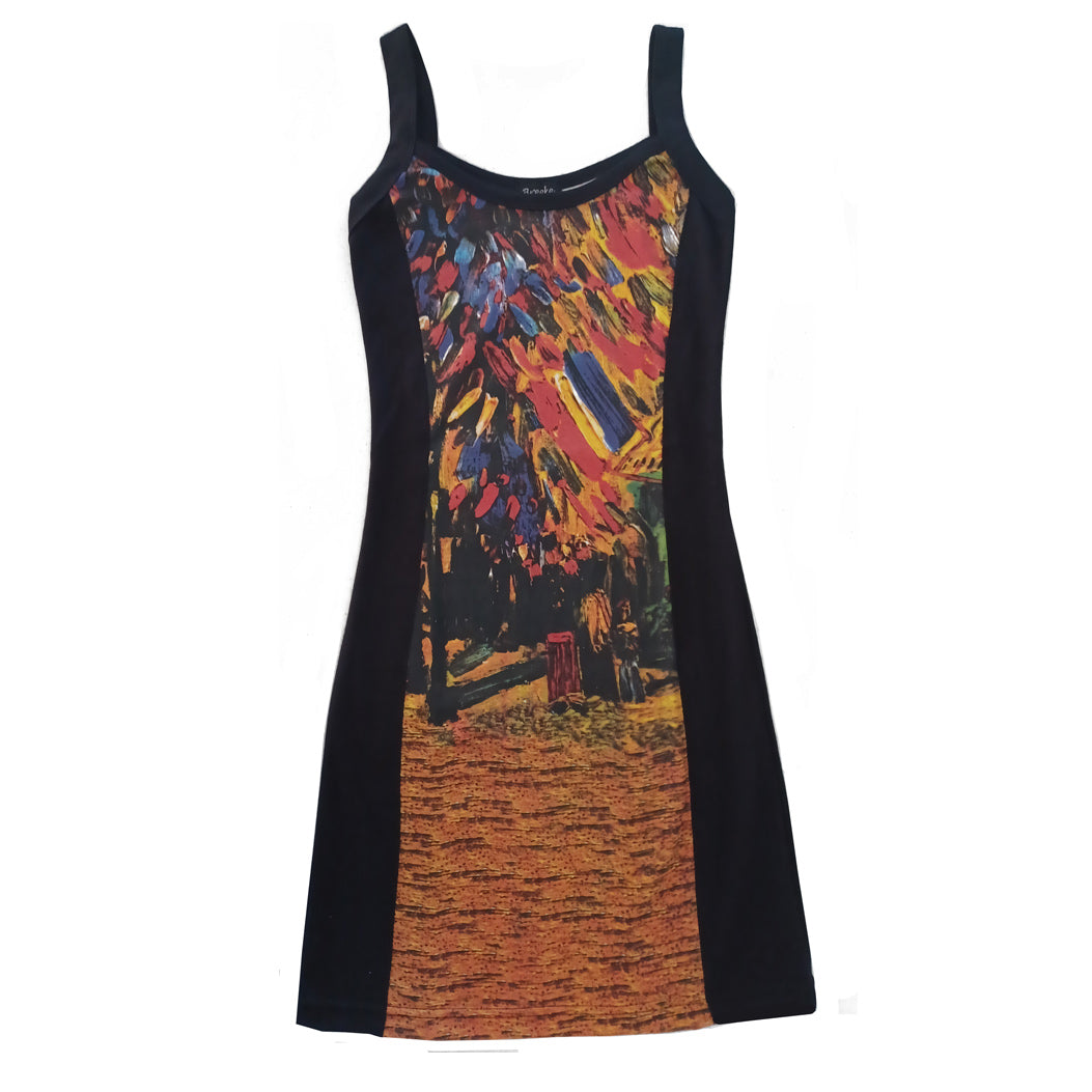  Van Gogh Fourteenth of July Art Dress 