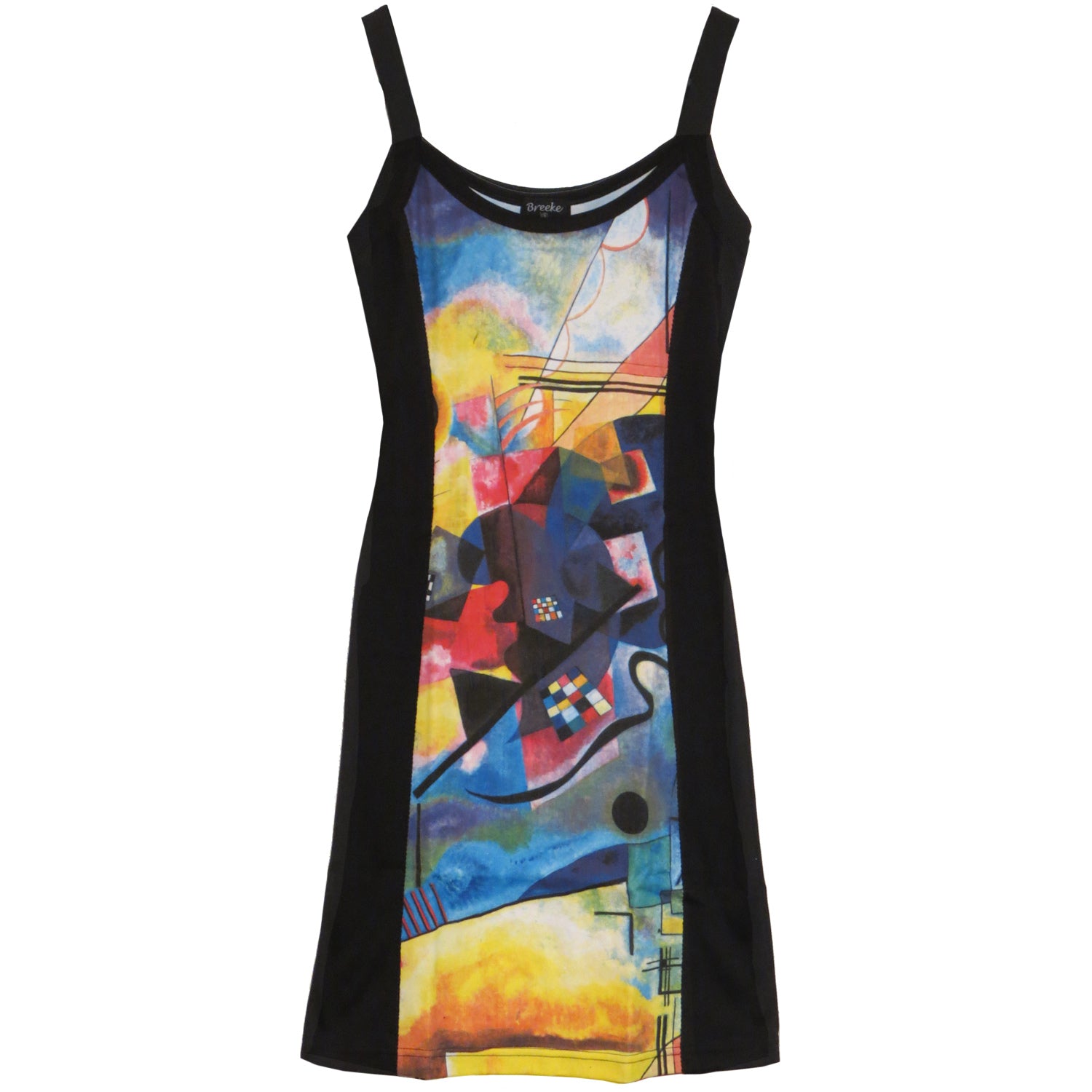  Kandinsky Red Yellow Blue Art Dress 