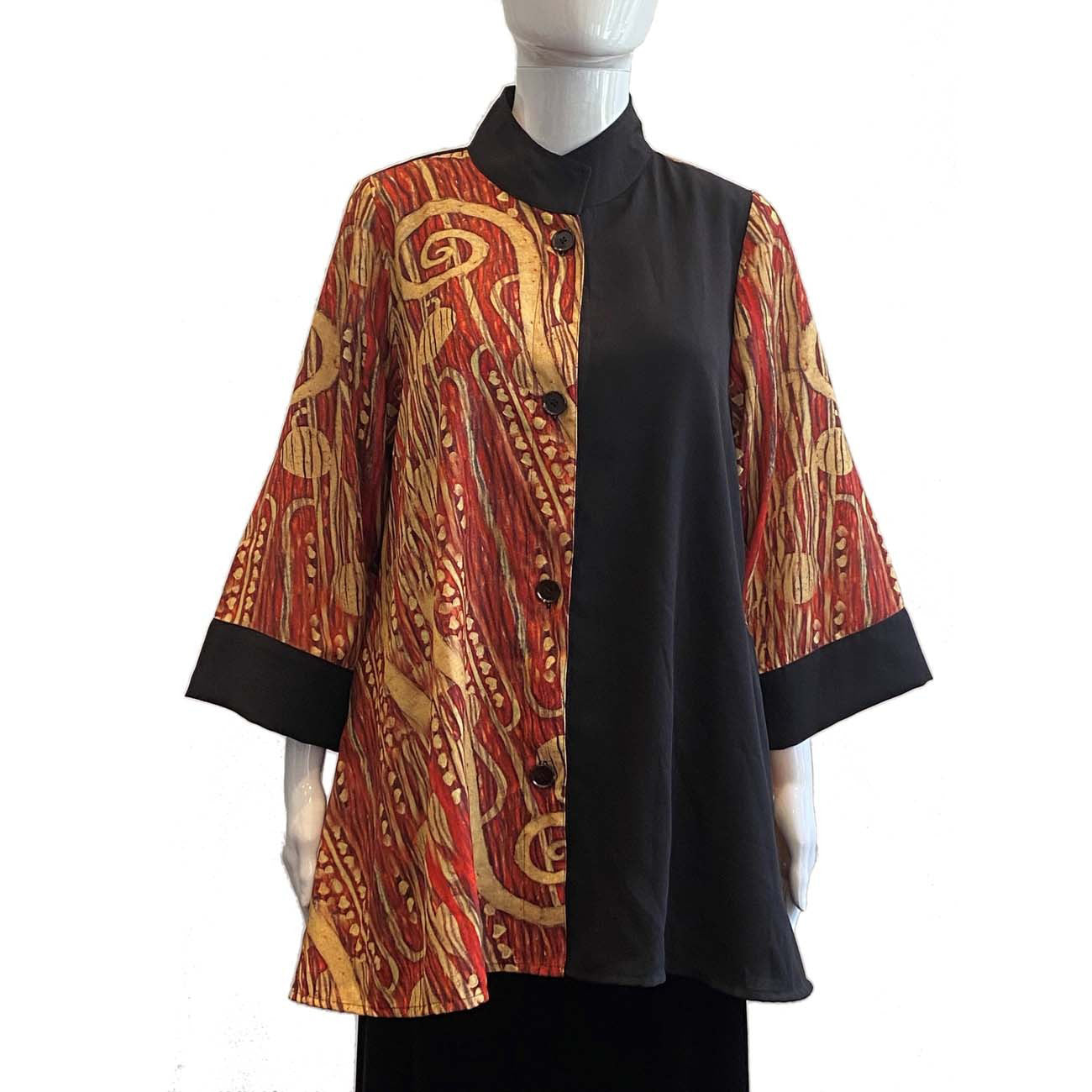  Klimt Hygieia Red Dress Art Swing Top 