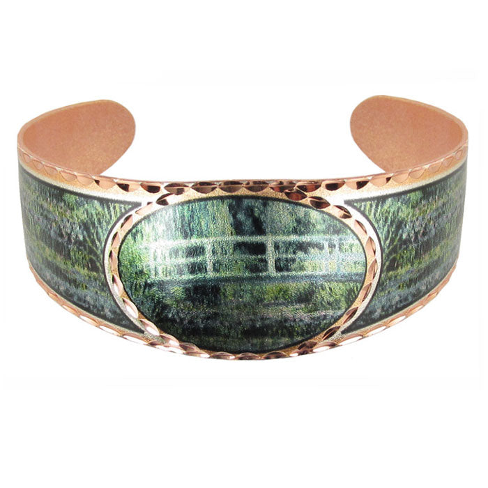  Monet Japanese Bridge Focal Bracelet 