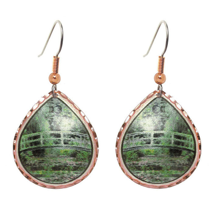  Monet Japanese Bridge Earrings 