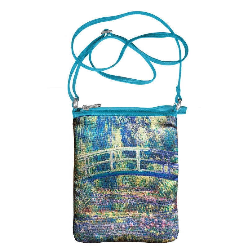  Monet Japanese Bridge Hipster Bag 