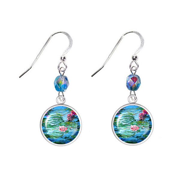  Monet 1919 Water Lilies Earrings 