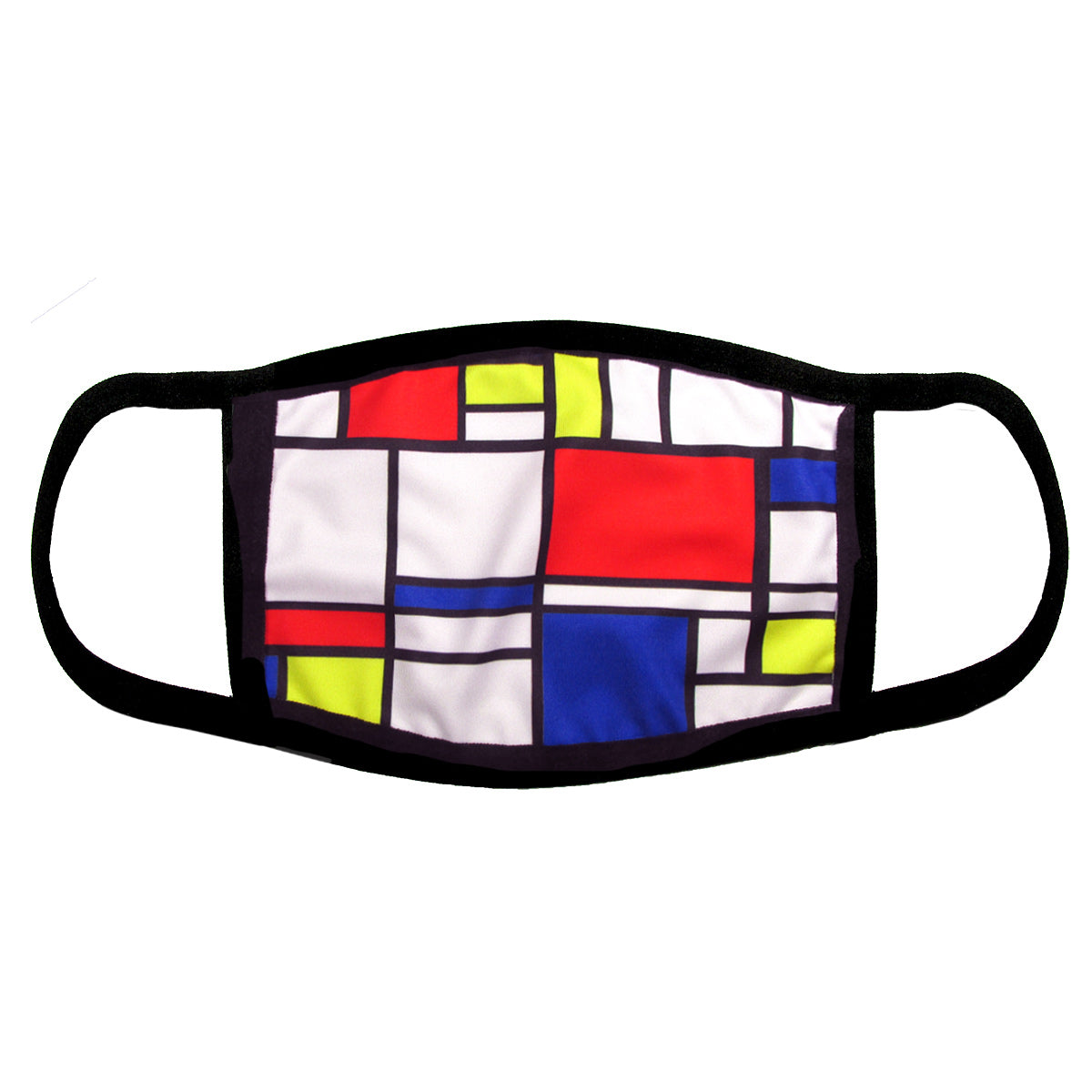  Abstract Art Piet Mondrian Facemask 