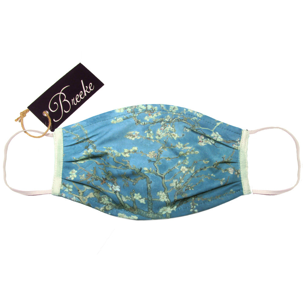  Van Gogh Almond Blossoms Pleated Facemask 