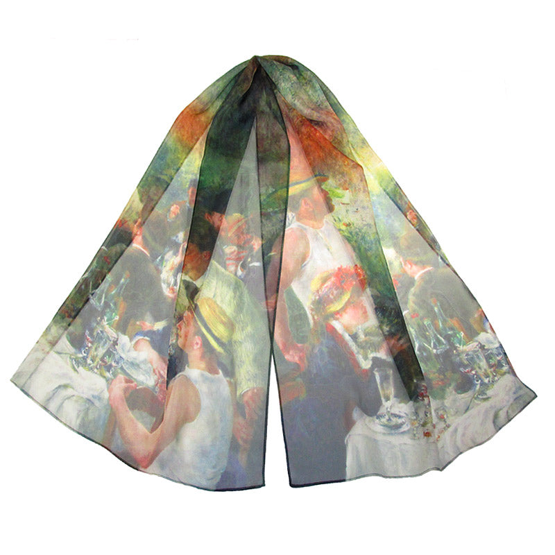  Renoir Luncheon of the Boating Party Scarf 