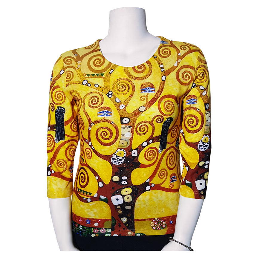  Klimt Tree of Life Art Shirt 