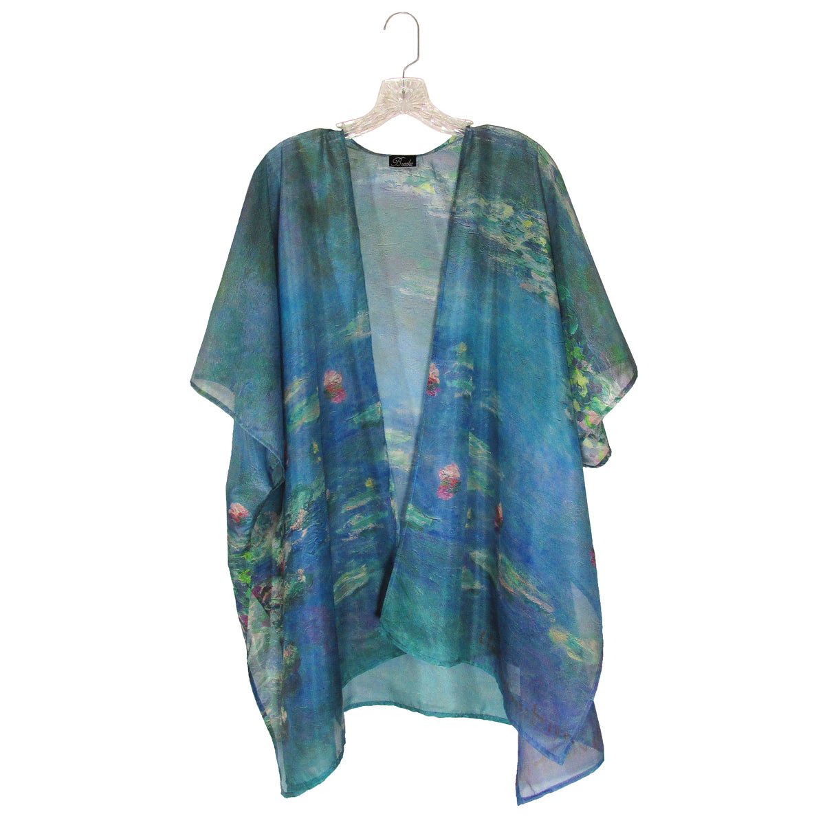  Monet Water Lilies Chiffon Kimono 