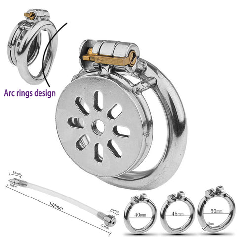Loyalty Husband Flat Small Male Chastity Cage – chastity-devices