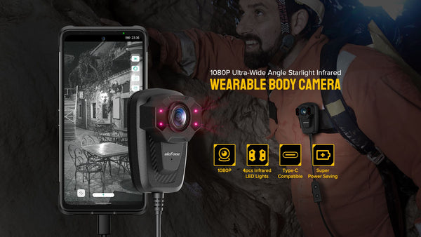 Ulefone Night Vision Camera, IP66 Waterproof, Small and portable