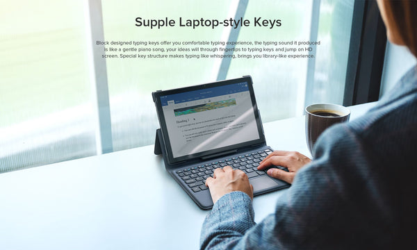 Ulefone Smart Keyboard, designed for Ulefone Tab A7, Trackpad Built-in
