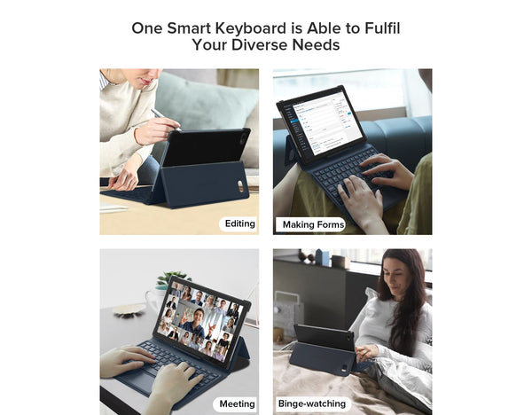 Ulefone Smart Keyboard, designed for Ulefone Tab A7, Trackpad Built-in