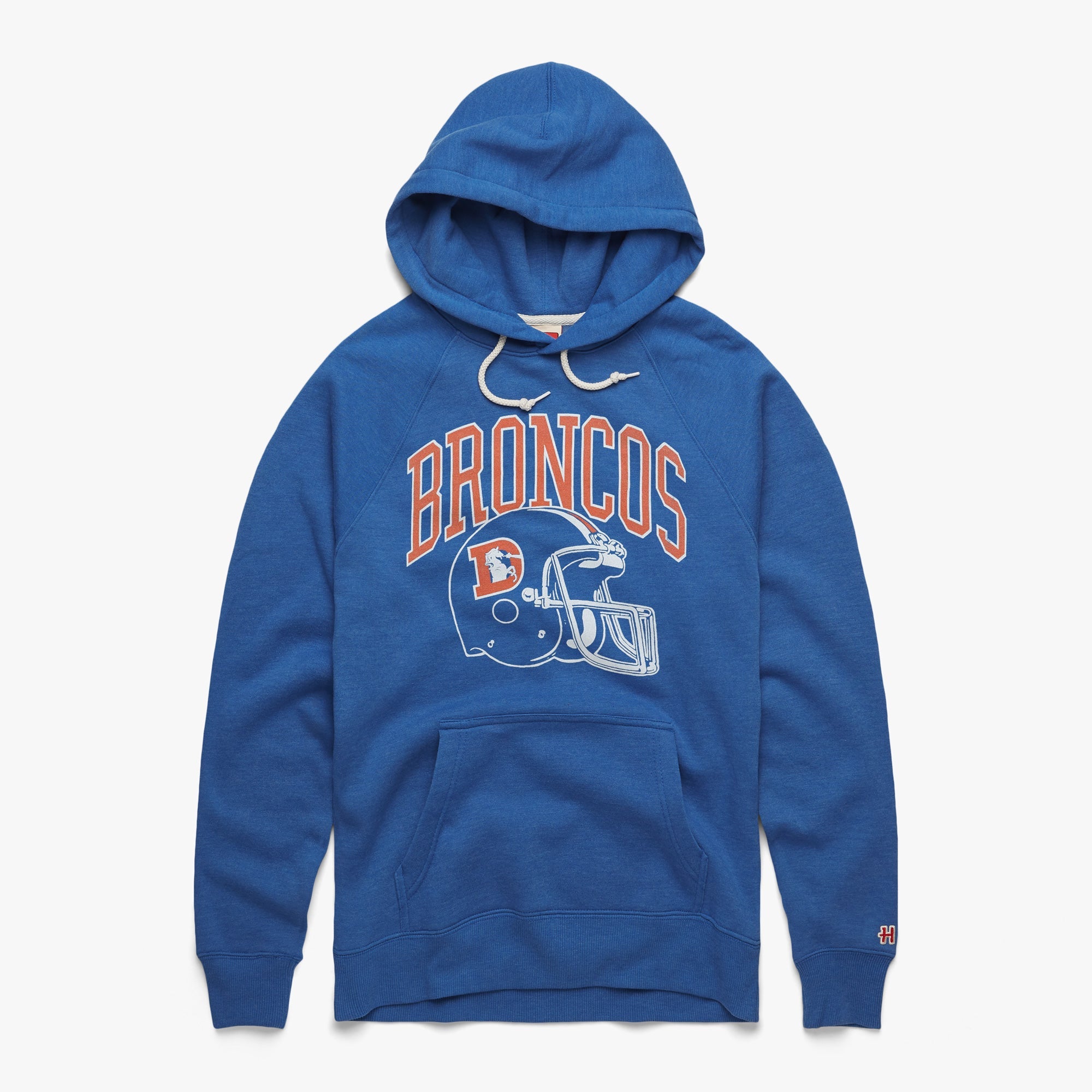 Denver Broncos Helmet Retro Hoodie/Unisex Tee/3XL