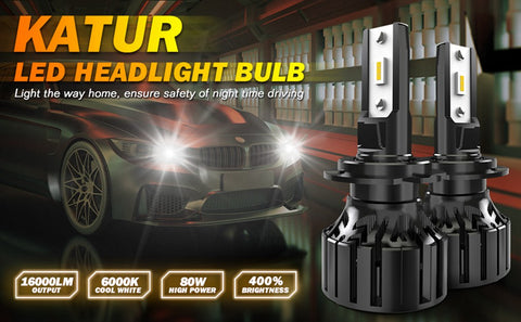High power 80W headlight bulbs