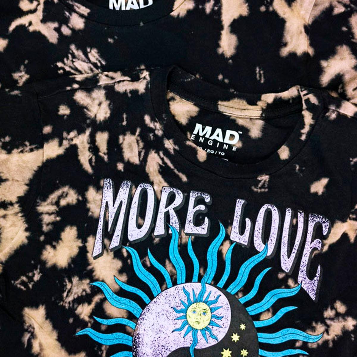 Aesthetic Crop Top More Love Tie Dye