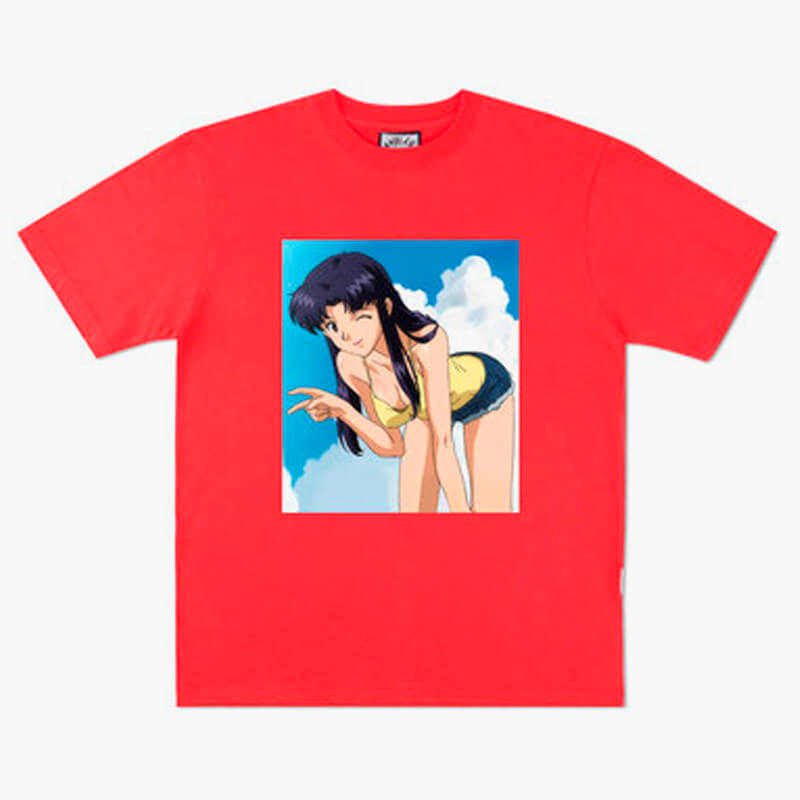 Anime Aesthetic Misato Katsuragi Hot Beach Party T-Shirt