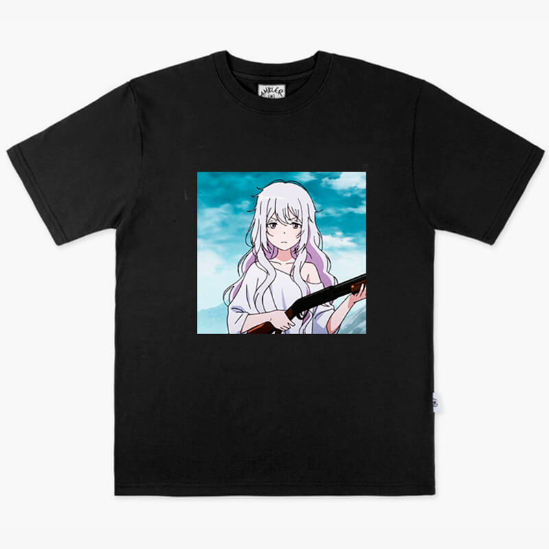 Animecore Kozakura With a Shotgun T-Shirt Otherside Picnic