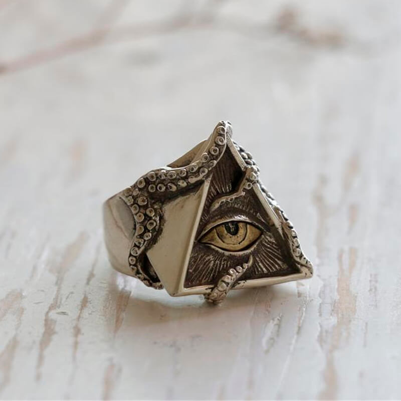 Call of Cthulhu Octopus Eye Ring