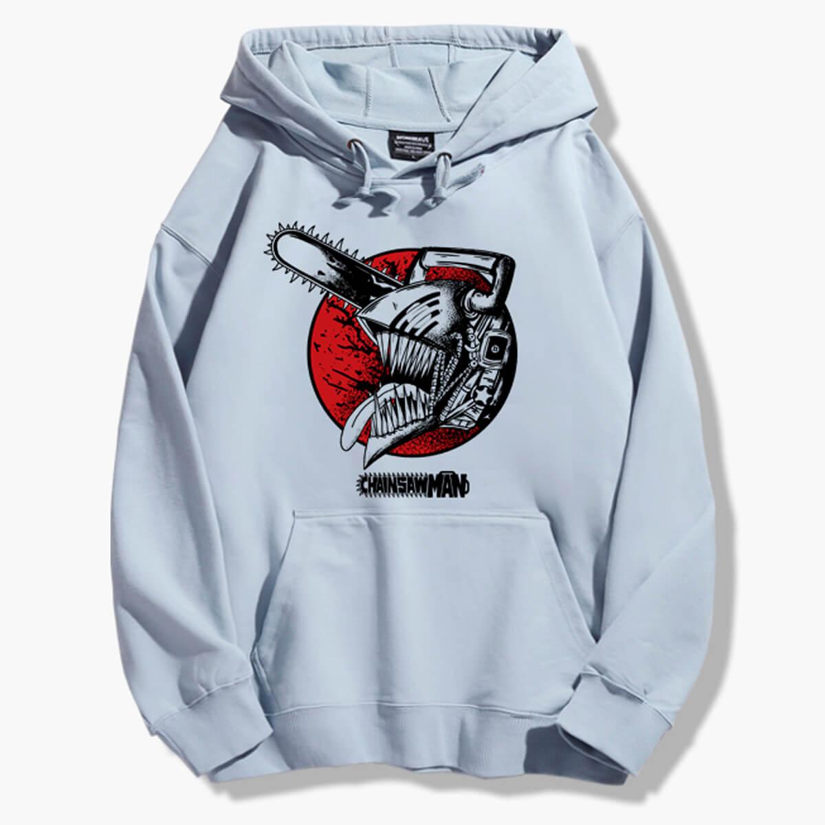 Chainsaw Man Denji Head Devil Form Hoodie