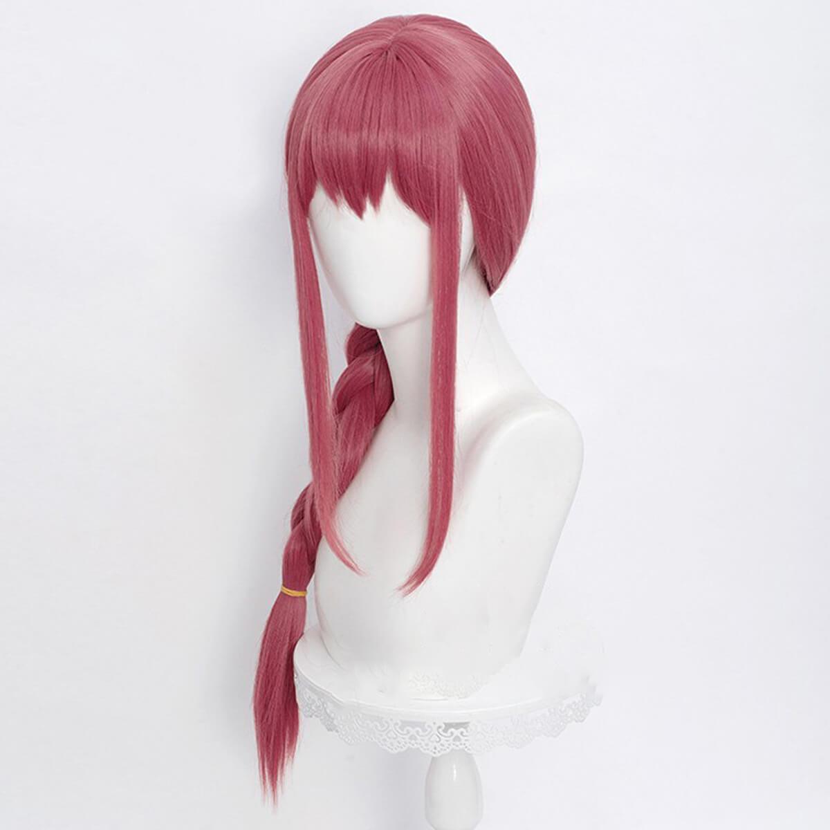 Chainsaw Man Makima Pink Braid Wig