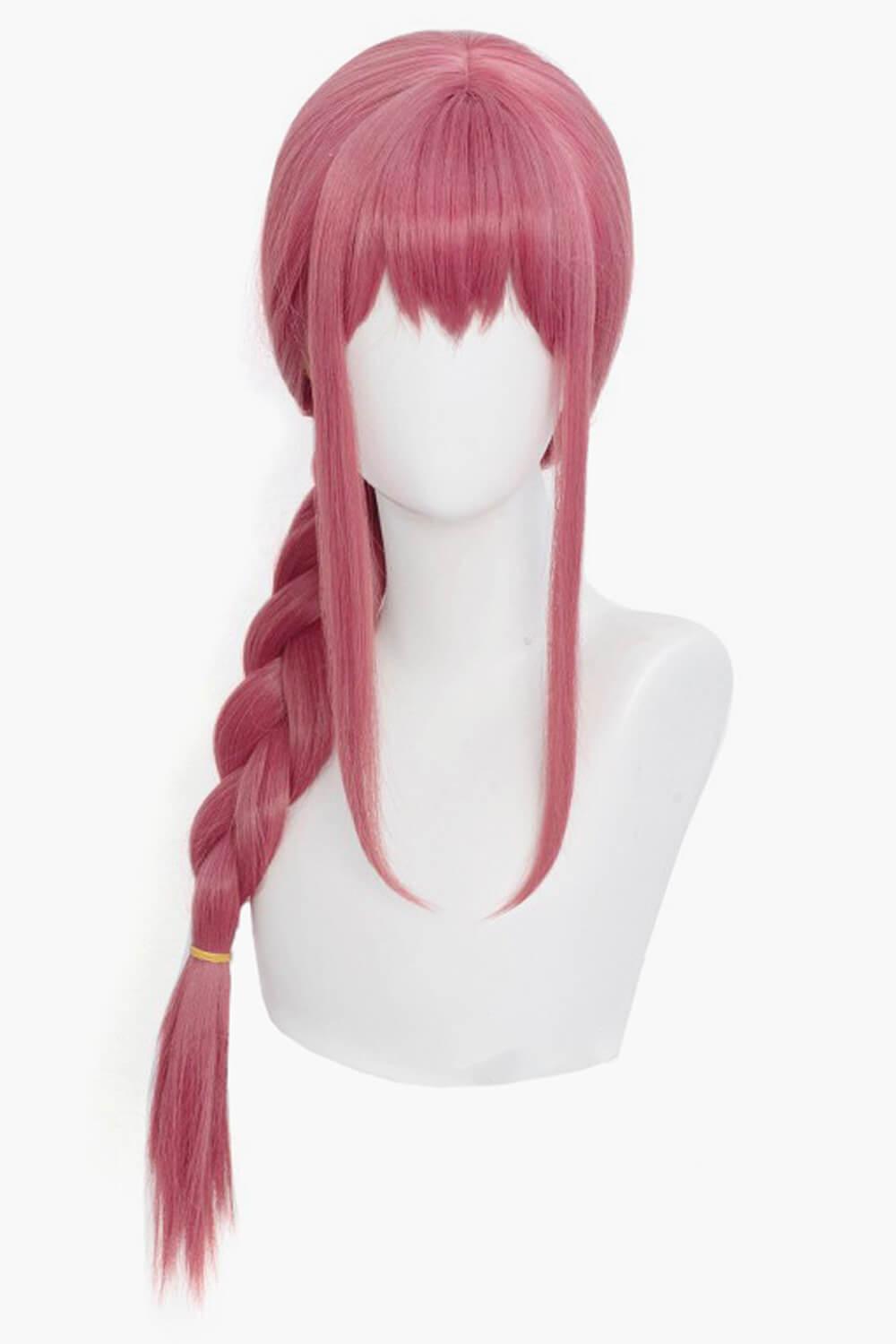 Chainsaw Man Makima Pink Braid Wig