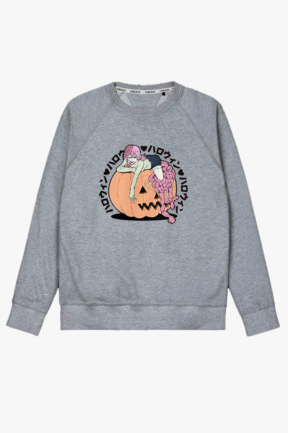 Cosmo Pumpkin Chainsaw Man Halloween Sweatshirt