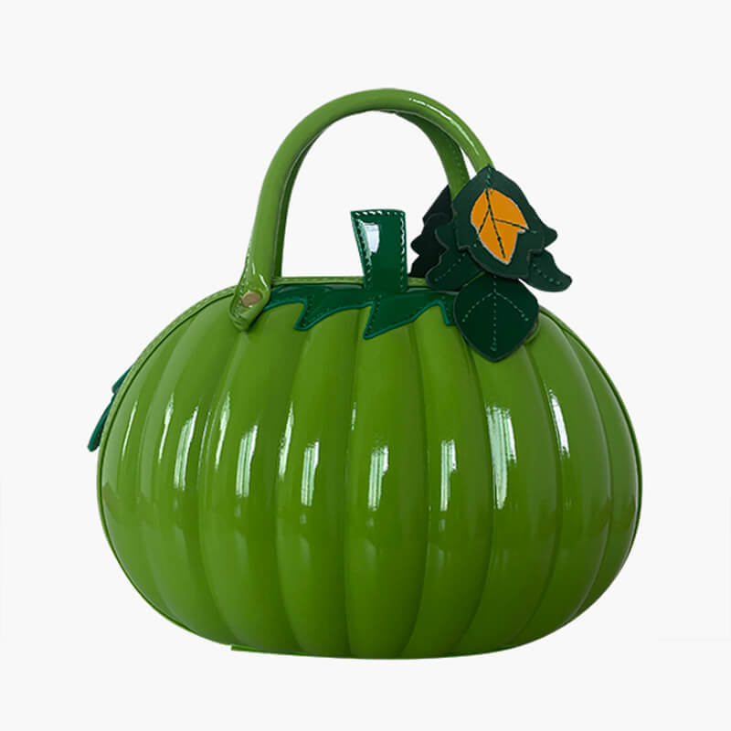 Creative Pumpkin Handbag Bright Fashion