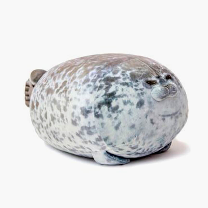 Cute Fat Seal Pup Pillow Plush Toy