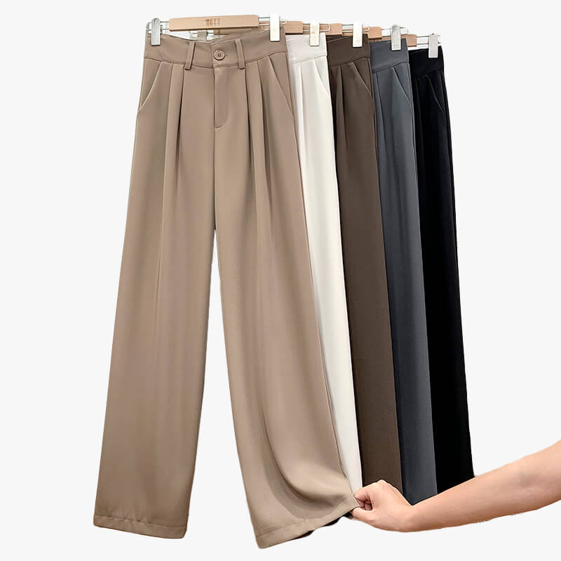 Dark Academia High Waist Pencil Pants