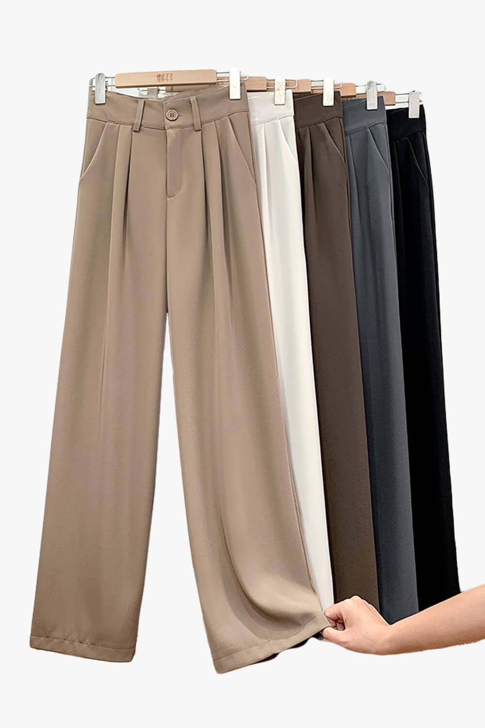 Dark Academia High Waist Pencil Pants