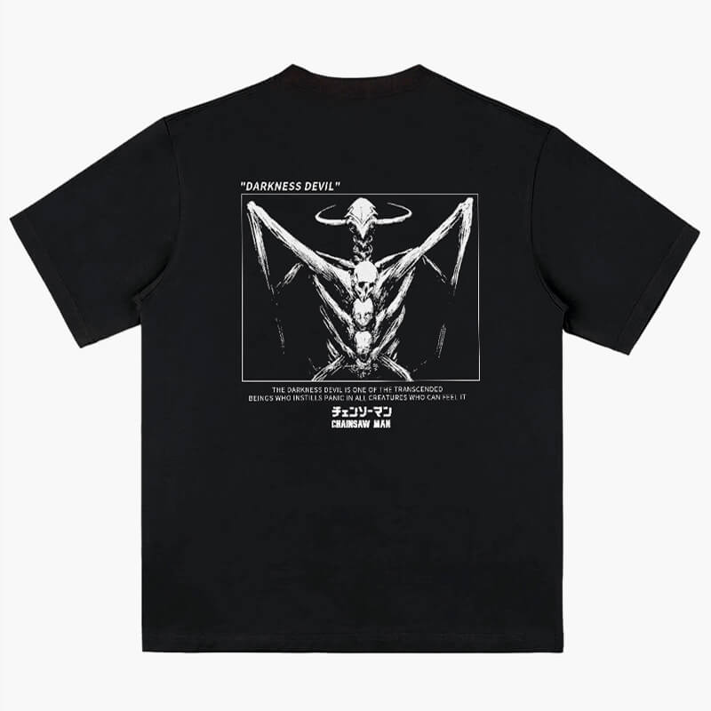 Darkness Devil Chainsaw Man Black T-Shirt