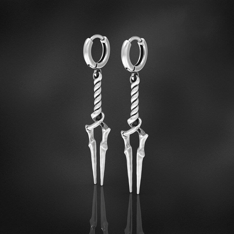 Evangelion Blades Design Earrings Animecore