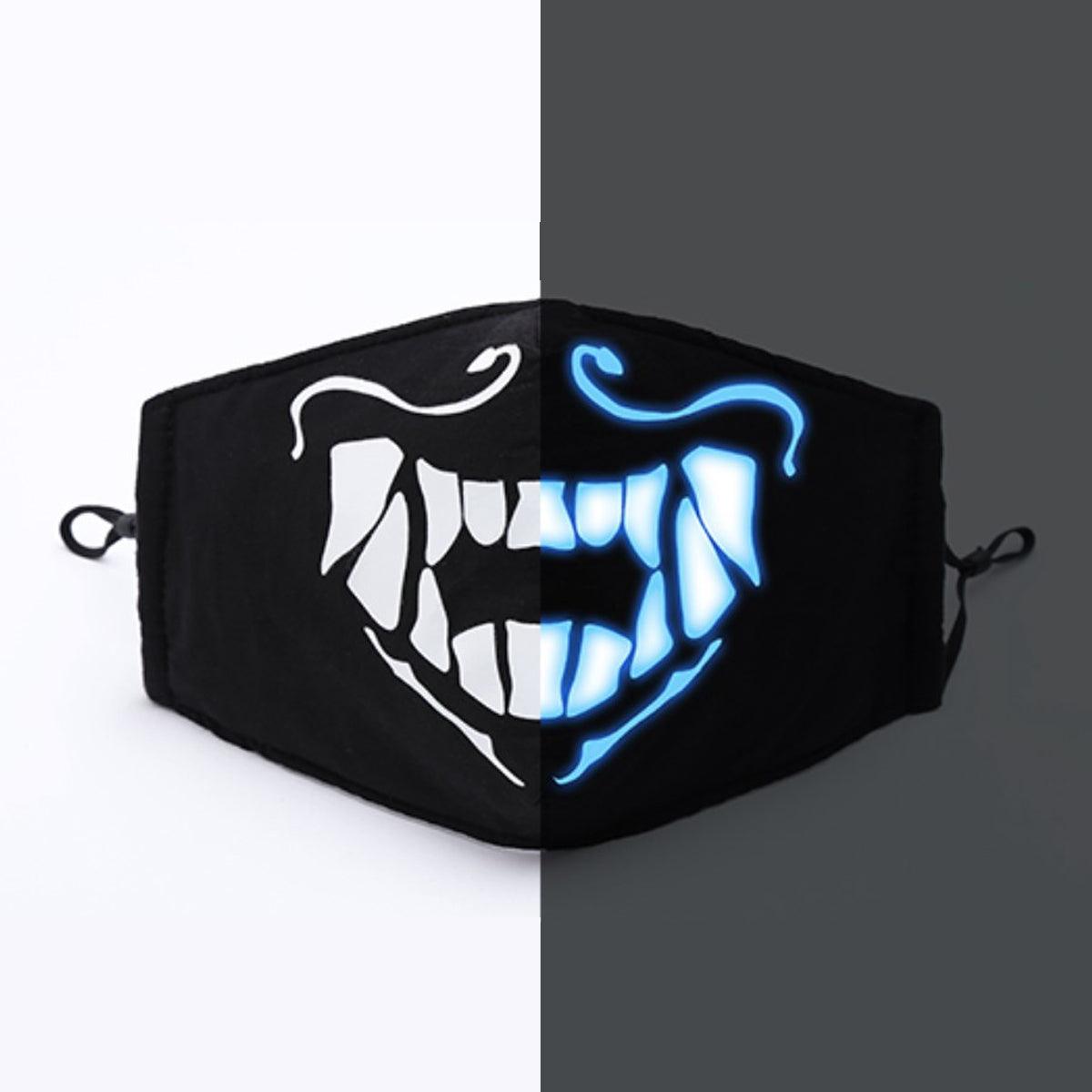 KDA Akali Face Mask Glow in the Dark