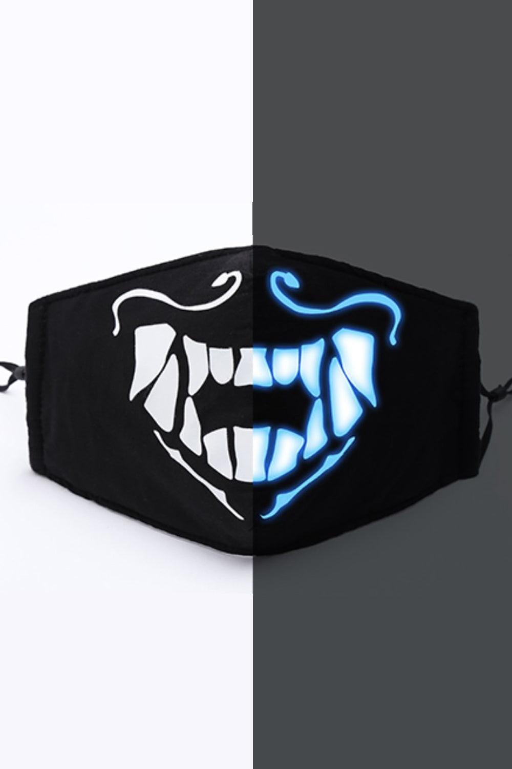 KDA Akali Face Mask Glow in the Dark