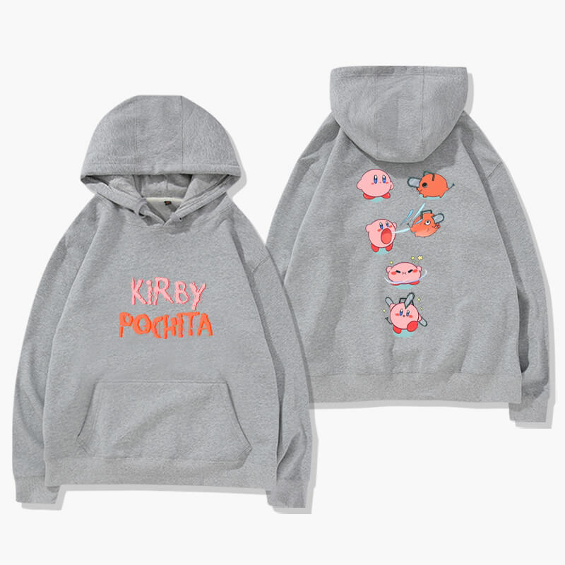 Kirby Pochita Chainsaw Man Hoodie