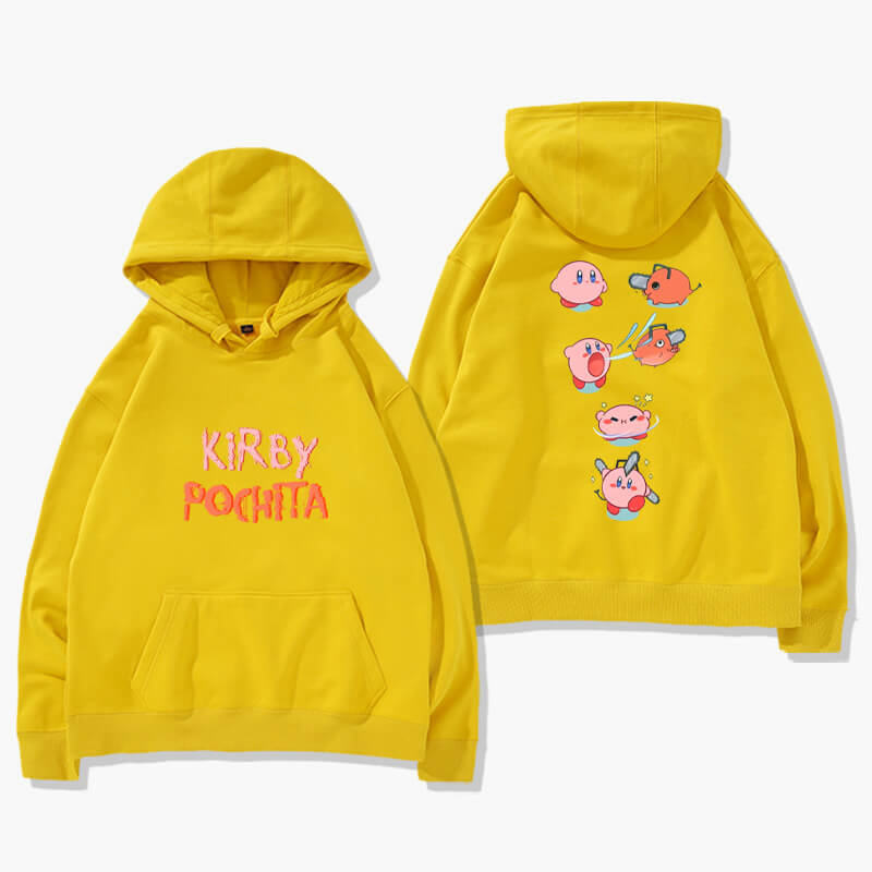 Kirby Pochita Chainsaw Man Hoodie