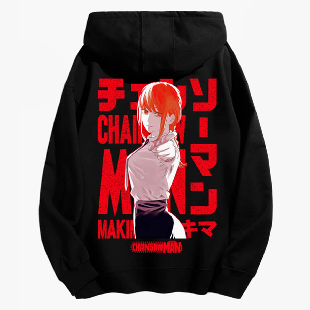 Makima Pointing Hand Chainsaw Man Hoodie