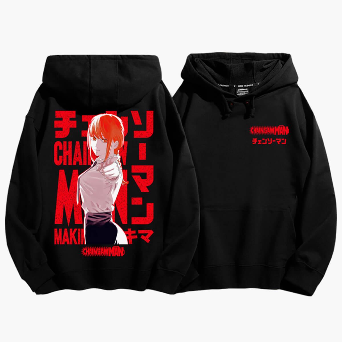 Makima Pointing Hand Chainsaw Man Hoodie