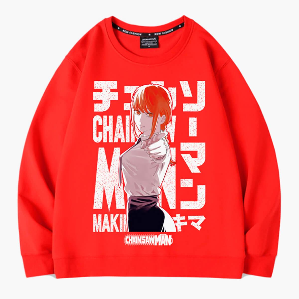 Makima Pointing Hand Chainsaw Man Sweatshirt