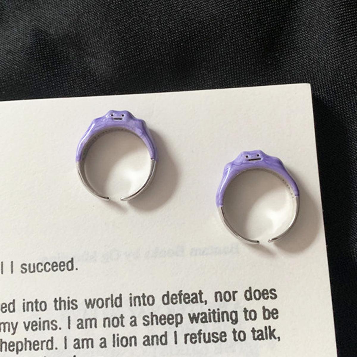 Purple Slime Aesthetic Ring