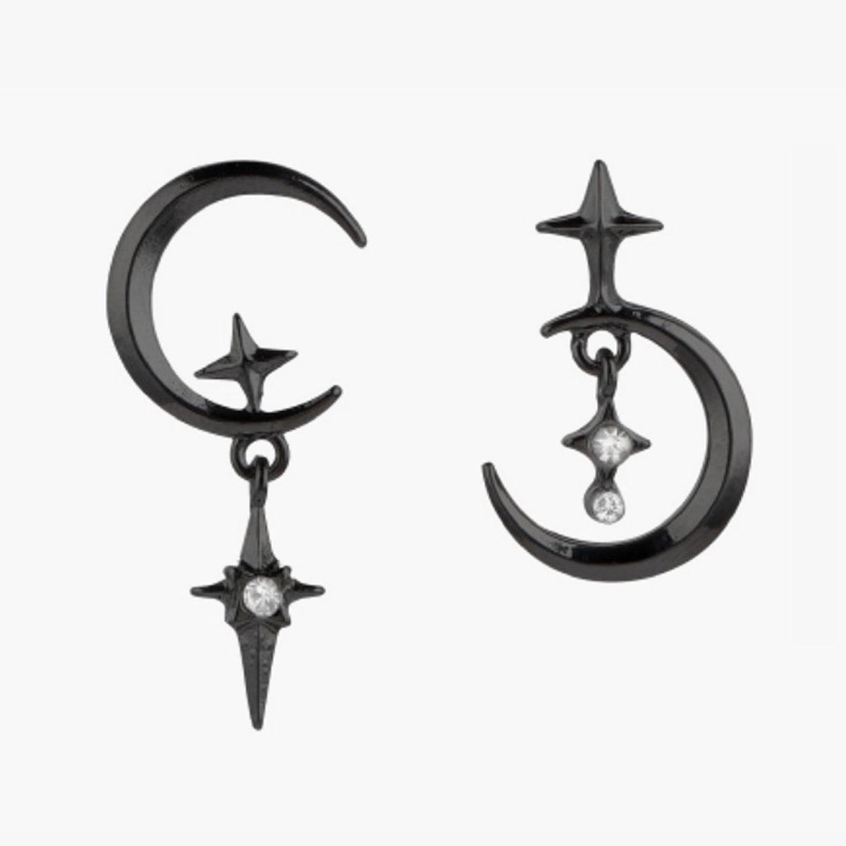 Star and Crescent Moon Earrings