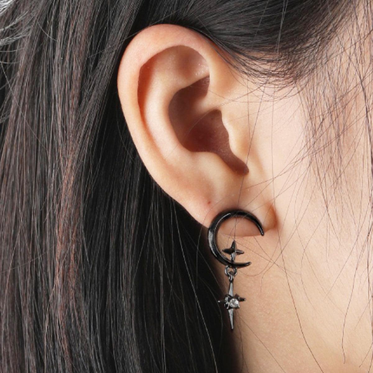 Star and Crescent Moon Earrings