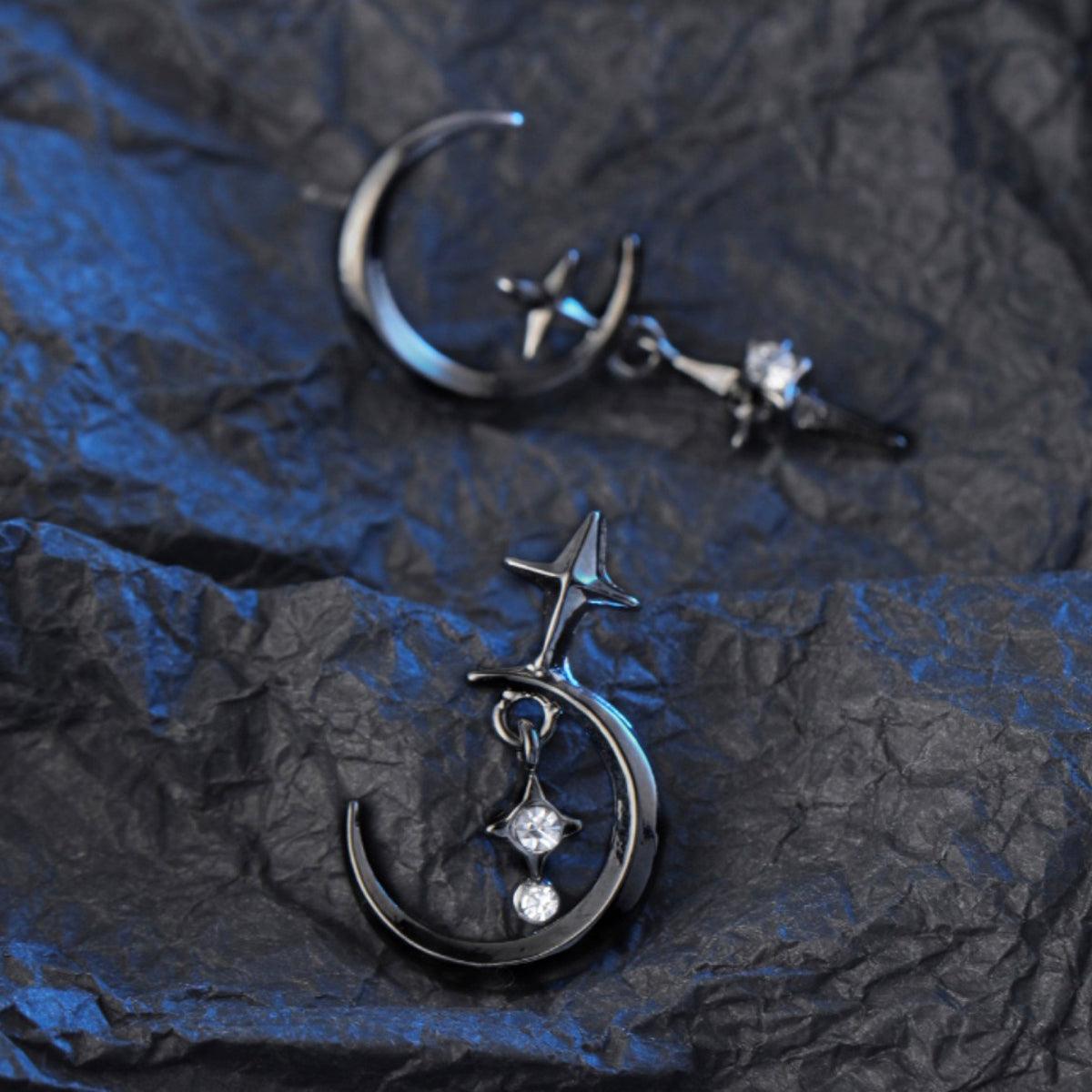 Star and Crescent Moon Earrings