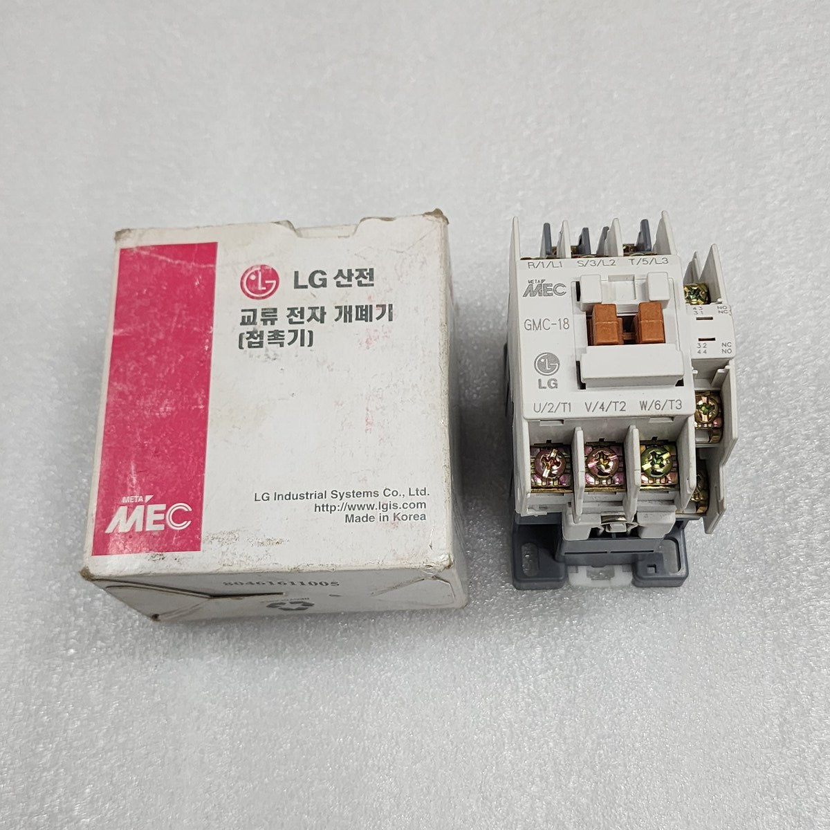 LG ELECTRIC GMC-18 MAGNETIC CONTACTOR 18A COIL VOLTAGE 100-110V AC