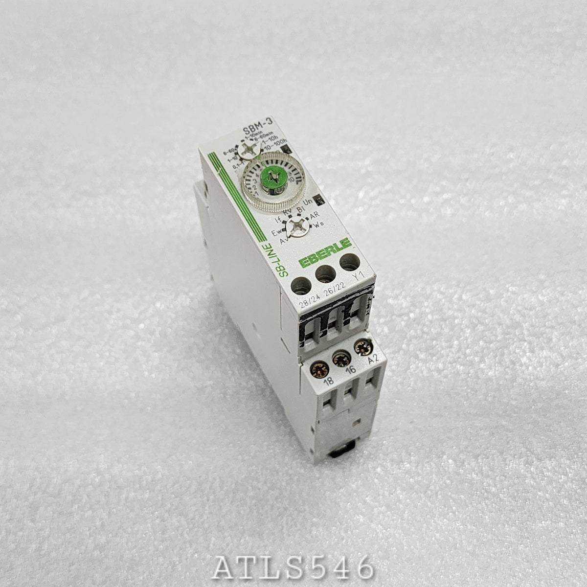 EBERLE SBM-3 MULTIFUNCTION TIMER RELAY 0545 51 649 820 12-240VAC/DC